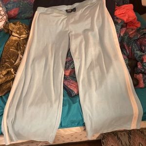 Jennifer Lopez brand casual wide leg pants